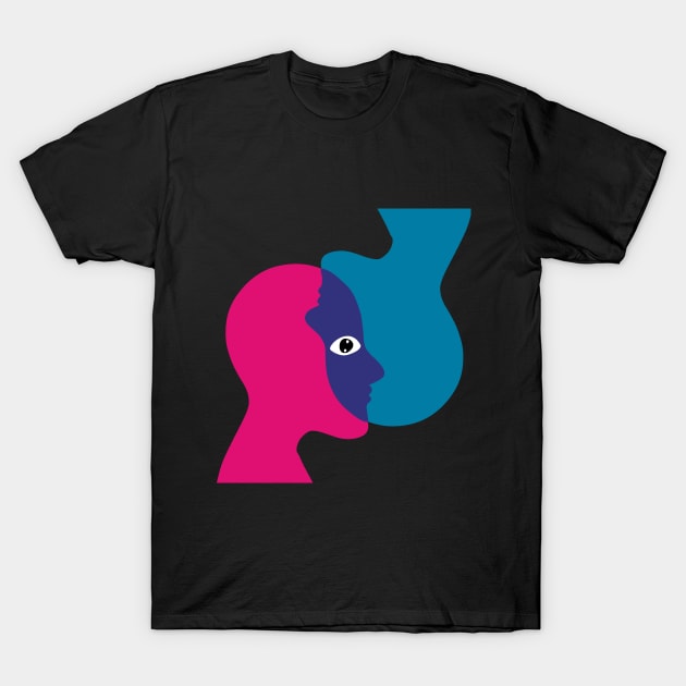 Eye Contact T-Shirt by OkayPlatypus